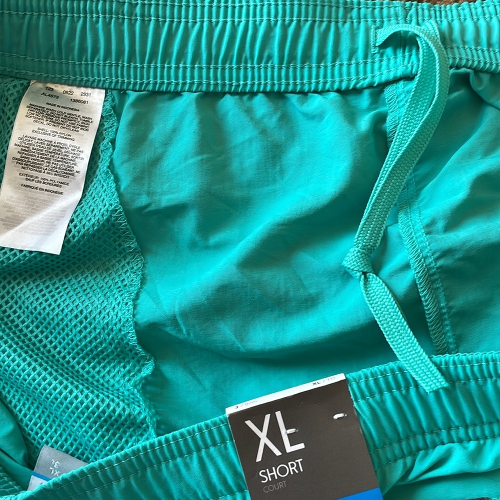 Columbia Women's Athletic Summer Shorts - Teal - Picture 8 of 8